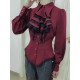 Little Dipper Point Collar Long Sleeve Short and Long Blouse(6th Reservation/13 Colours/Full Payment Without Shipping)